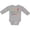 AC-Heather Grey, variant on Oma and Opa Love Me Grandchild Boys or Girls Long Sleeve Baby Bodysuit