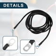 thumbnail image 4 of Car Marine Battery Inverter Cable 5/16"-3/8" 8ft Battery Copper Wire Black, 4 of 7