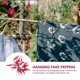 thumbnail image 2 of 2Pcs Hanging Fake Peppers Artificial Chili Strings Pepper Pendants Farmhouse Decor, 2 of 2