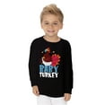 thumbnail image 2 of Awkward Styles Thanksgiving Toddler Long Sleeve Shirt Baby Turkey Kids T-Shirt, 2 of 5