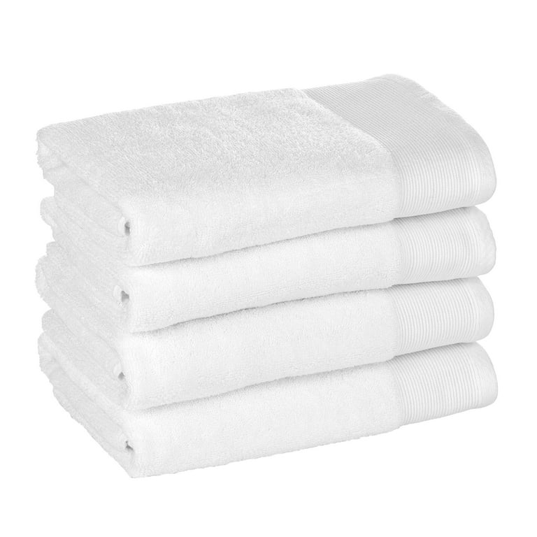  Nate Home by Nate Berkus 100% Cotton Terry 6-Piece Bath Towel  Set  2 Bath Towels, Hand Towels, and Washcloths, 608 GSM, Ultra Soft,  Absorbent for Bathroom from mDesign - Set/6