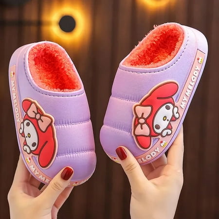 

Sanrio Hello Kitty Cinnamoroll Kuromi My Melody EVA Hole Shoes Women s Summer Cute Cartoon Non-Slip Thick-Soled Sandals Slippers