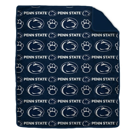 Pegasus Penn State Nittany Lions Tonal Wordmark 60" x 70" Faux Fur Blanket