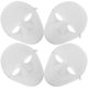 thumbnail image 2 of 4 máscaras DIY de pulpa de Halloween, máscaras de cosplay en blanco, máscaras de actuación escénica, 2 of 6