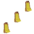 thumbnail image 2 of Vestido bohemio elegante Qarigey para mujer hombros descubiertos amarillo 2XL, 2 of 6