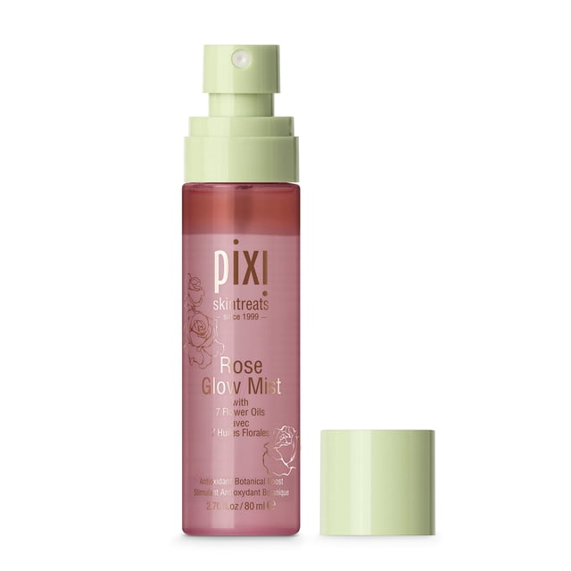 Facial Mist Pixi Rose Glow Mist con aceite de rosa, argán y aguacate