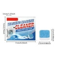 thumbnail image 3 of Washing Machine Cleaner Tablets 12 pack Powerful Descaler -Deep Cleaning for Front Loader & Top Load Washer Septic Safe Eco-Friendly Deodorizer Clean Drum & Laundry Tub Seal- Year's Supply, 3 of 7