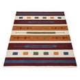 thumbnail image 4 of Rugsotic Carpets Handmade Contemporary Wool Flat Weave Kilim Area Rug, 10' x 13', Rectangle, Multicolor, Low Pile, 4 of 8