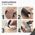 thumbnail image 5 of Stainless Steel Garlic Press - Garlic Press Set - Garlic Chopper - Garlic Crusher - Garlic Mincer - With Free Silicone Garlic Peeler and Cleaning Brus, 5 of 5