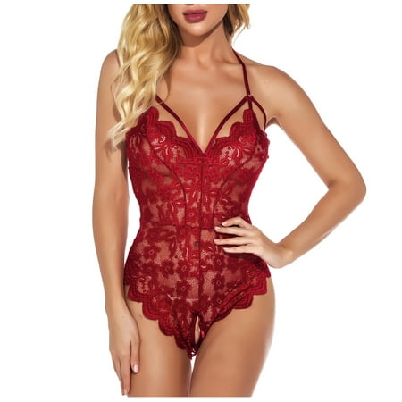 

Women s Lingerie Sexy Underwear Sexy Temptation Lace Tease Open Back Pajama Suit Home Clothes Lingerie Set Lingerie with Cups