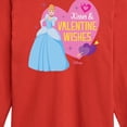 thumbnail image 3 of Disney Princess - Kisses and Valentine Wishes - Valentine's Day - Boys and Girls And Youth Long Sleeve Graphic T-Shirt, 3 of 4