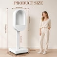 thumbnail image 3 of RDYMONKEY Vintage Telephone Booth Audio Guest Book Stand for Weddings & Parties - Easy Assembly, LED Lighting, Personalized Message Recording Table, 3 of 9