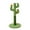 Green, variant on WXLCISI Cactus Cat Scratching Post - Vertical Sisal Pole Scratcher with Climbing Frame, Space-Saving Pet Furniture