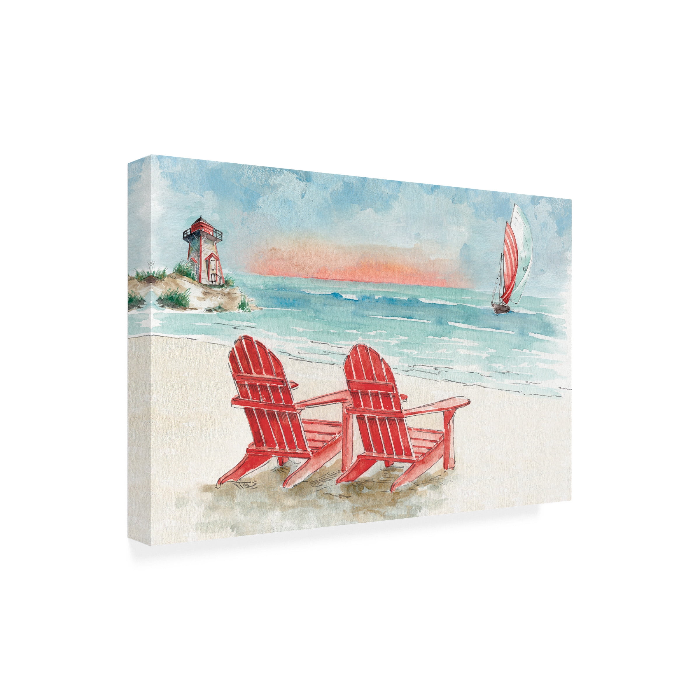 Lisa Audit 'In the Moment VII' Outdoor Canvas 12x19