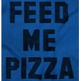 thumbnail image 2 of Feed Me Pizza Long Sleeve TShirt Men Women Brisco Brands X, 2 of 6