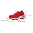 thumbnail image 4 of 1 par de zapatos deportivos cómodos de moda para mujer con amortiguación de aire, zapatos deportivos casuales, 4 of 7