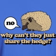 thumbnail image 3 of CafePress - Share The Hedge Dark T Shirt - Men's Classic Graphic Cotton T-Shirt, 3 of 4