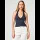thumbnail image 4 of Tops Halter para Mujer, de Verano, con Escote en V Profundo, Sin Mangas, Color Negro, para Salir, Ropa Y2K Negro M, 4 of 9