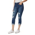thumbnail image 2 of WallFlower Women's Flirty Curvy Crop High-Rise Insta Stretch Juniors (Available in Plus Sizes), 2 of 7