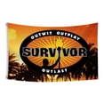 thumbnail image 1 of Tapestry Survivor, microtela de pared, 150 x 90 cm, estética de habitación, 1 of 4