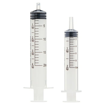 Equate Plastic Medical Dosing Oral Syringe, 4 Tsp Capacity