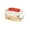 Red, variant on sruoe Ice Cube Trays, Ice Cube Trays for Freezer, Ice Cube Tray with Lid, 32 Pcs Ice Cube, Plastic, Square Ice Lattice, Household Ice Making
