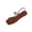 Summer Sandals # A01 Brown, variant on Womens Low-Heeled Sandals Open Toe Summer Dress Flat Slip On Slides Casual Fashion Breathable Shoes for Holiday Outdoor Occasions