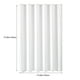 thumbnail image 2 of Cortina de ducha de tela turquesa, baño, resistente, poliéster, conjunto de cortina de baño, 12 ganchos de plástico, impermeable, resistente al moho, 2 of 7