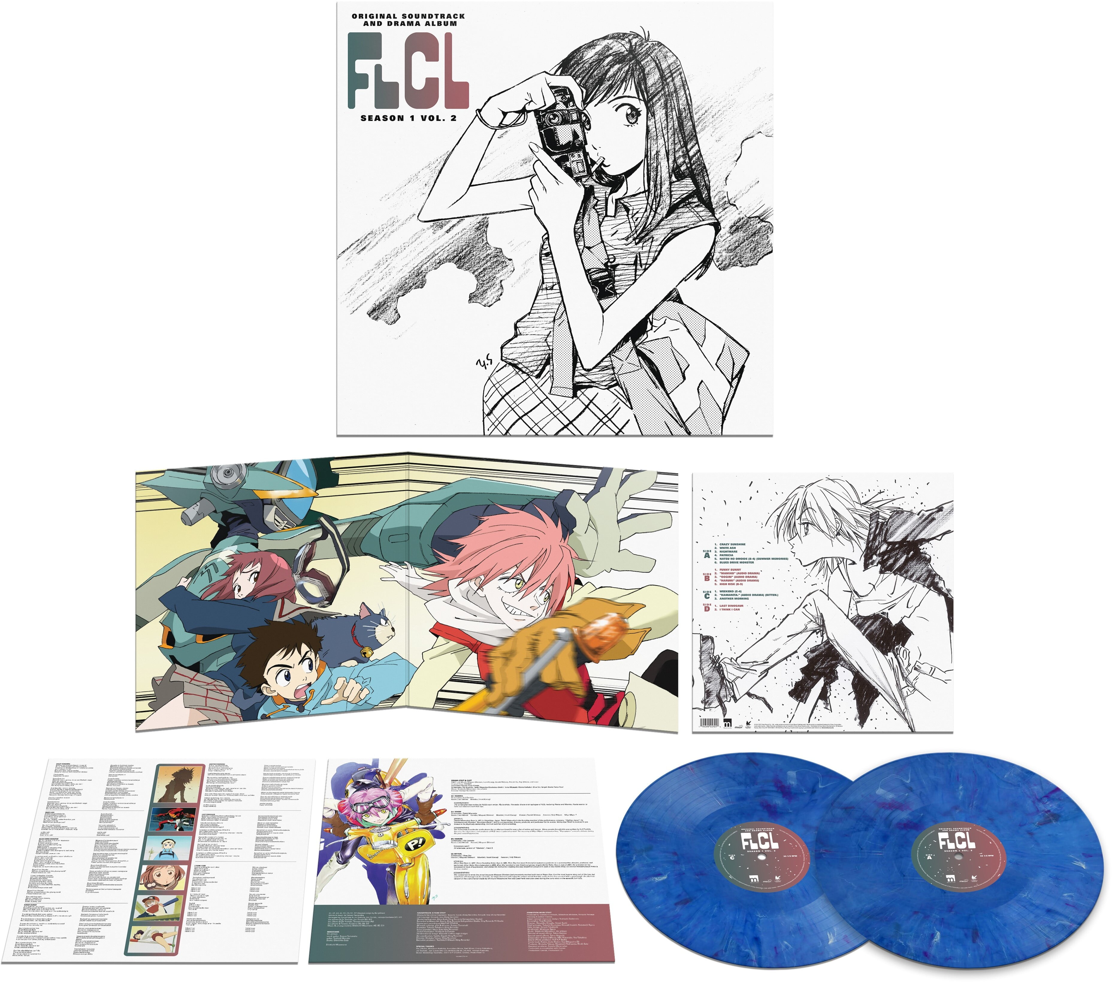 pillows FLCL Season 1 Vol. 3 限定レコード盤 the pillows: FLCL, Season 1 Volume 3 - Soundtrack - Milan