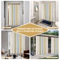thumbnail image 5 of Green Blue Yellow Botanical Shower Curtain - Water Repellent Fabric Shower Curtains Washable, Farmhouse Vertical Leaves Decorative Polyester Cloth Bathroom Curtains Modern Bath Decor 36"x72", 5 of 8