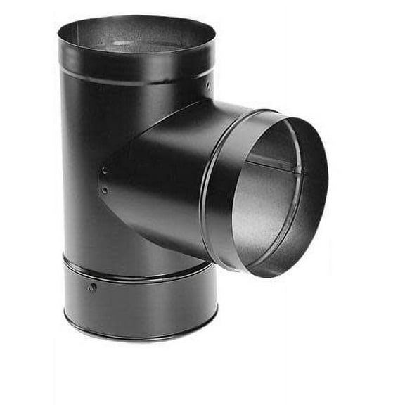 Duravent 4Pvl-Tb 4" Inner Diameter - Black