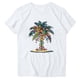 thumbnail image 1 of Blusas de Manga Corta para las Mujeres Divertida Impresión Cuello Redondo Camiseta Vintage, Blusas de Primavera para las Mujeres, 1 of 6