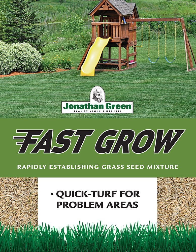 3 Pounds Jonathan Green 10820 Fast Grow Grass Seed Mix 