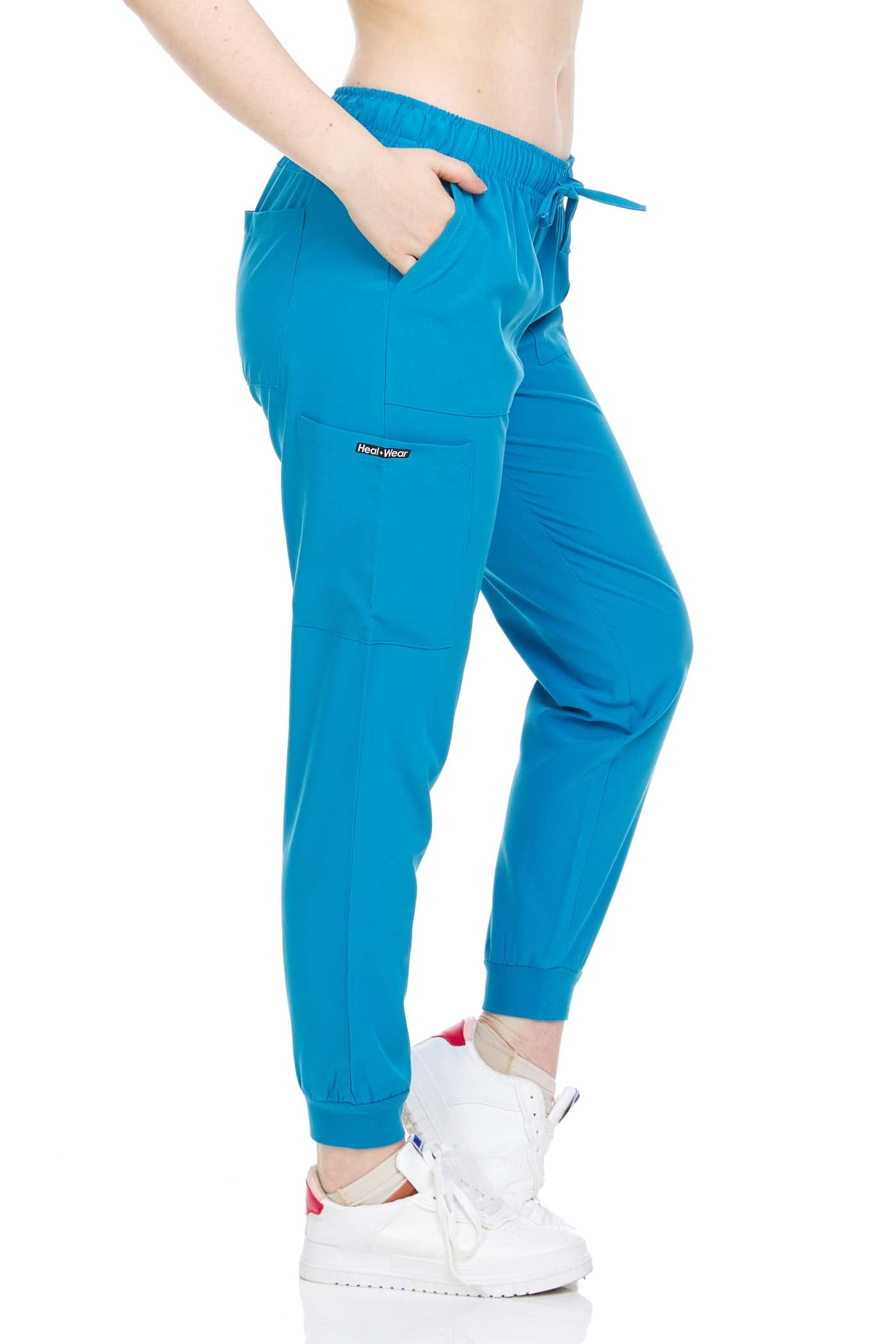 Heal + Wear Women Scrubs Pants Female Medical with Pockets Regular Fit