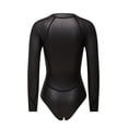 thumbnail image 4 of Traje de neopreno de una pieza Sunnimix mujer protección Transpirable Negro Brillante, 4 of 8