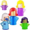 thumbnail image 1 of Angry Mama Microwave Cleaners 5 Pack - Refrigerator and Freezer Odor Absorber - Fast Acting - Steam Cleans and Sanitizes for Home - Steam Cleans Random Color, 1 of 5