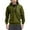 Z1-Army Green-fal sweatshirts for kid, variant on MKOSPLRT Zip Up Hoodies for Boy 5-15Y Long Sleeve Athletic Sweatshirts 1/4 Zipper Solid Fall Pullover with Pockets