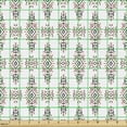 thumbnail image 2 of Ambesonne Ethnic Fabric by the Yard Upholstery, Prehistoric Hand Drawn Streaks, 1 Yard, Multicolor, 2 of 5