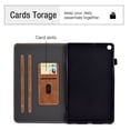 thumbnail image 2 of Dteck Wallet Case For Samsung Galaxy Tab A 10.1 SM-T510 (2019 Released) 10.1 inches,Magnetic Folio Retro Leather Card Holder Cover Kickstand Shockproof Protective,Brown, 2 of 6
