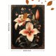 thumbnail image 3 of Qisvanset Framed Canvas Wall Art 12x16 Inch William Morris Lily Baptism Trendy Bible Art, 3 of 5