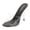 Black, variant on Women Clear Pointed Toe Sandals Transparent Strap High Heel Slip on Slides Ladies Outodoor Walking Stiletto Shoes Brown 9