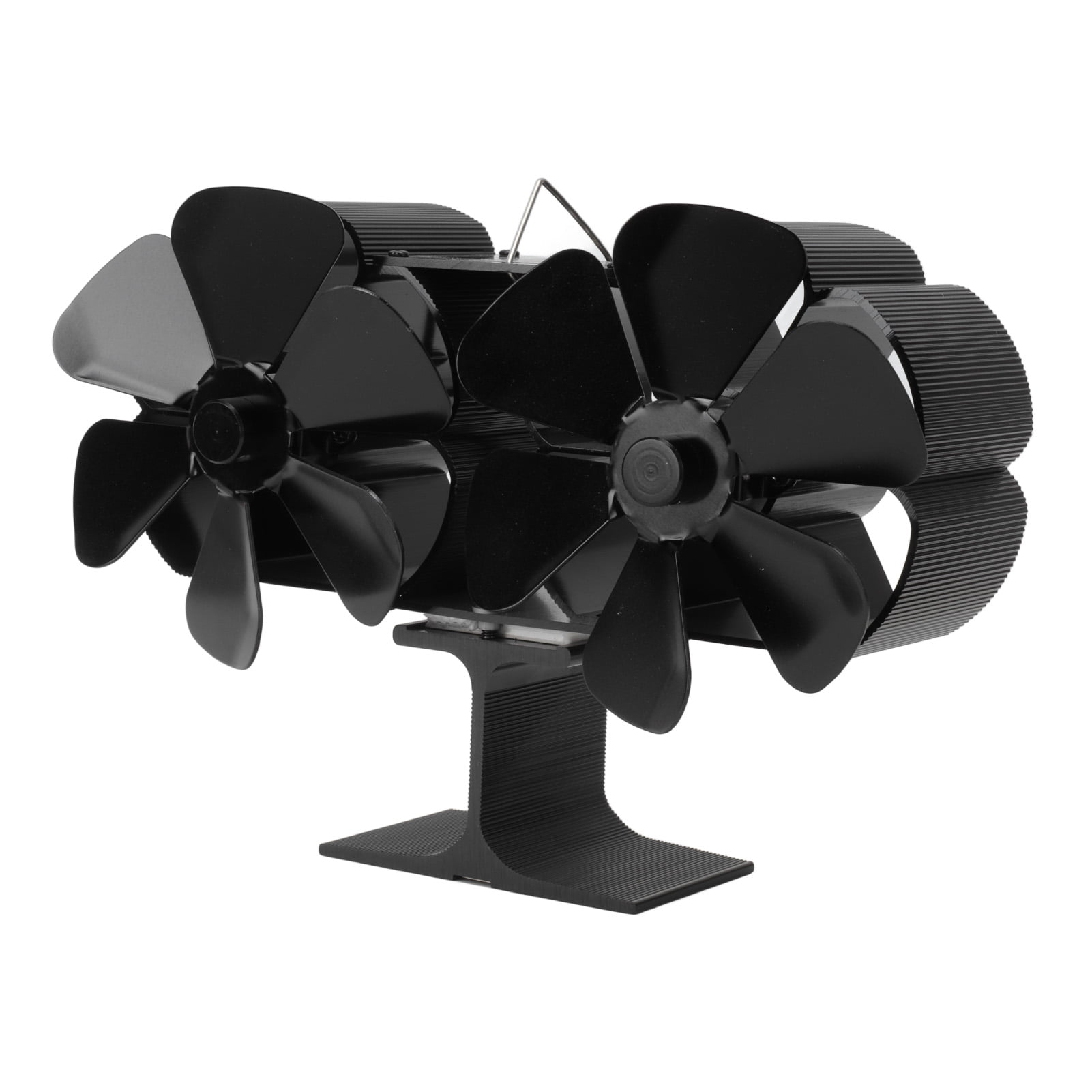 Heat Powered Stove Fan Heat Powered Fireplace Fan Double Heads