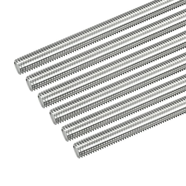 Fully Threaded Rod M10 x 400mm 1.5mm Pitch 304 Stainless Steel Right Hand 6pcs