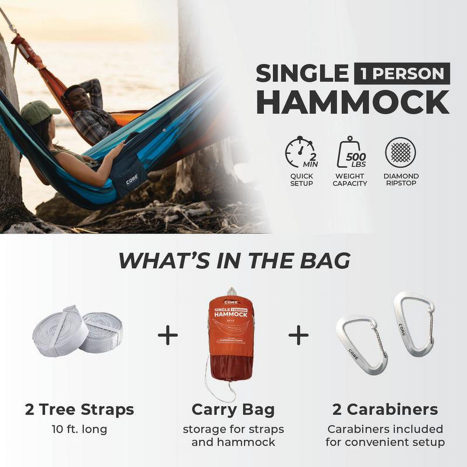 CORE Single Hammock - Dunescape