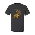 thumbnail image 2 of Cute Elephant Love Imagine Inspirational/Christian Men's Graphic T-Shirt, Charcoal, 3XL, 2 of 3