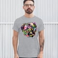 thumbnail image 3 of Tee Hunt Adorable Pug T-shirt Andy Maxx Pet Owner I Love My Dog Doggie Men's Tee, Gray, XX-Large, 3 of 5