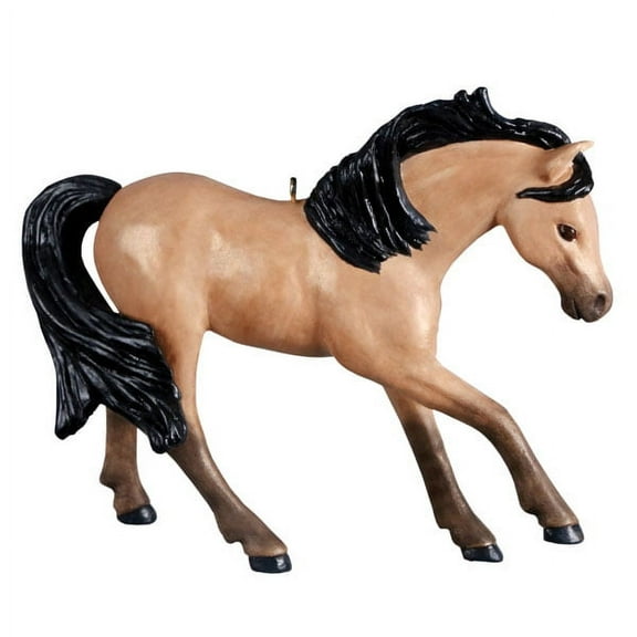 Hallmark QGO2255 Dream Horse Buckskin 2021 Ornament