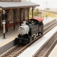 thumbnail image 2 of 0-4-0 Steam Locomotive (with Swivel Coupler) HO Scale Model Railway, Featuring Exquisite Wooden Sleepers and Highly Conductive Nickel Silver Track, Compatible with HODC Series Track, 2 of 3