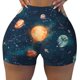 thumbnail image 2 of Fotbe Solar System And Planets Shorts Sin Costuras – Shorts Deportivos de Cintura Alta para Mujer, Elásticos para Gimnasio, Yoga, Running o Ciclismo-XX-Large, 2 of 8