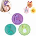 thumbnail image 1 of ® Bundle of 3 Packs Dinosaur Kids Ice Packs with Elastic Rope + 3 Children's Ice Pack with Soft Sleeve, 1 of 8